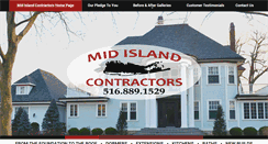 Desktop Screenshot of midislandcontractors.com