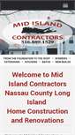 Mobile Screenshot of midislandcontractors.com